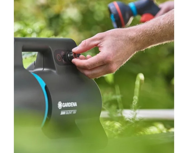 Садовый насос Gardena 3000 Comfort 18V/P4A без аккумулятора 2,5 Ач, без зарядного устройства, 970825601