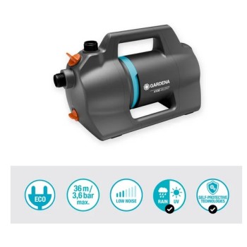 Dārza sūknis Gardena 4100 Silent, ar piederumiem, 550W 970641901
