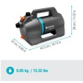 Dārza sūknis Gardena 4100 Silent, ar piederumiem, 550W 970641901