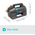 Sodo siurblys Gardena 4300 Silent, 650 W 9056-20, 970644901