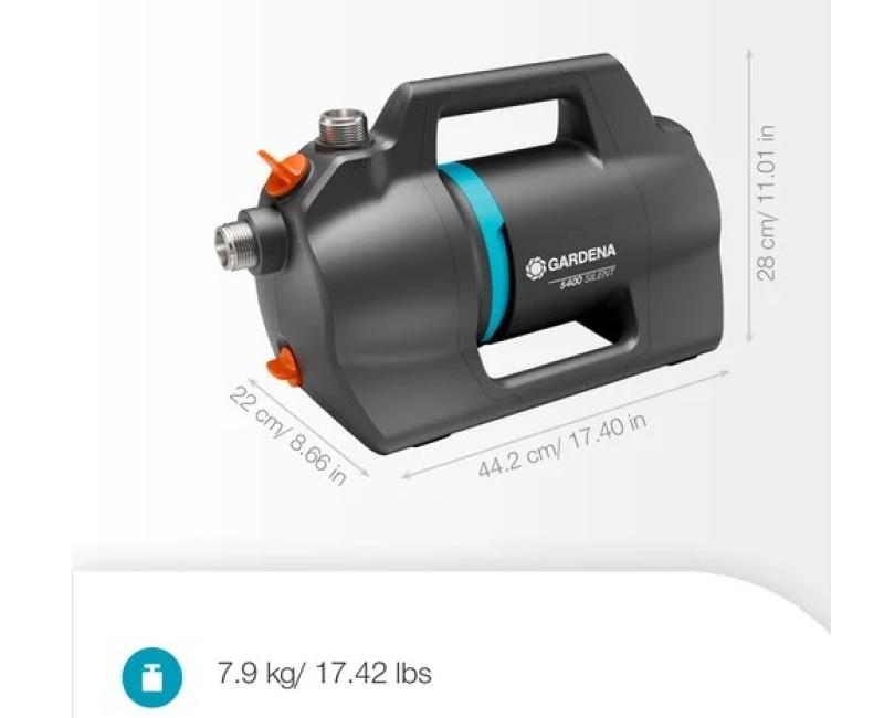 Dārza sūknis Gardena 5400 Silent, 650W, 970830501