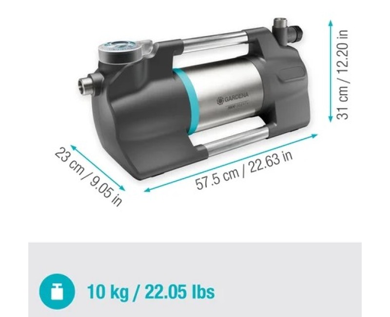 Iegremdējamais (Dernāžas) sūknis Gardena 5600 Silent+ 900W 970645101