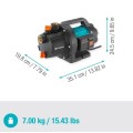 Dārza sūknis Gardena Basic 3000/4, ar piederumiem, 600W 970524901