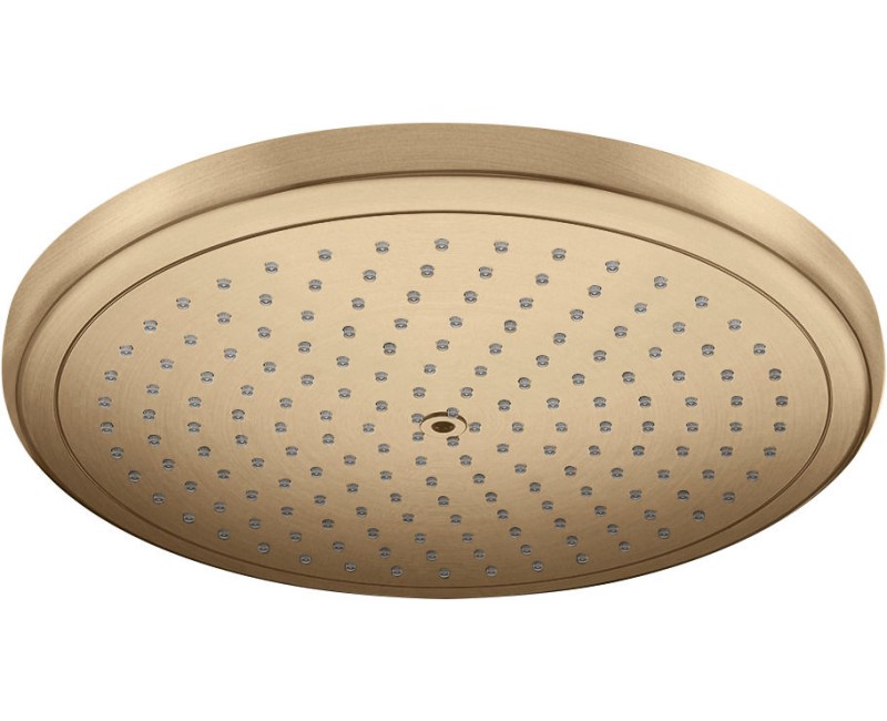 Душевая головка Hansgrohe Croma 280, EcoSmart, полированная бронза 26221140