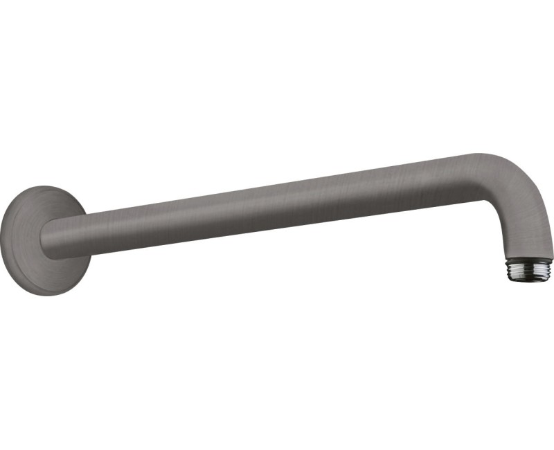 Держатель для душа Hansgrohe Aktiva 39 см, матовый черный хром 27413340