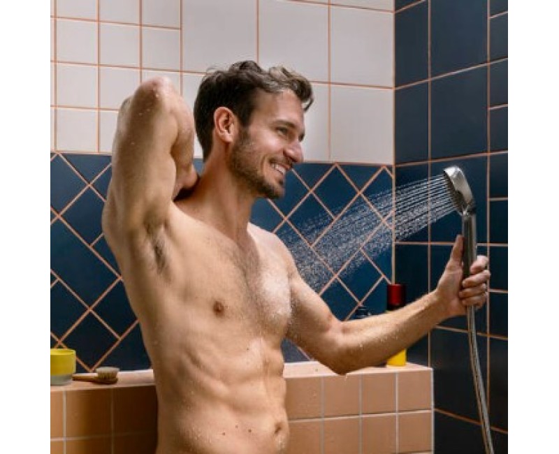 Душевая система Hansgrohe Activera Select S с термостатом, 2 режима потока, EcoSmart, хром 28876000