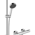 Душевая система Hansgrohe Activera Select S с термостатом, 2 режима потока, EcoSmart, хром 28876000