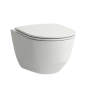 Piekaramais Tualetes pods Laufen Pro, SC Slim vāku 360x530 mm, balts