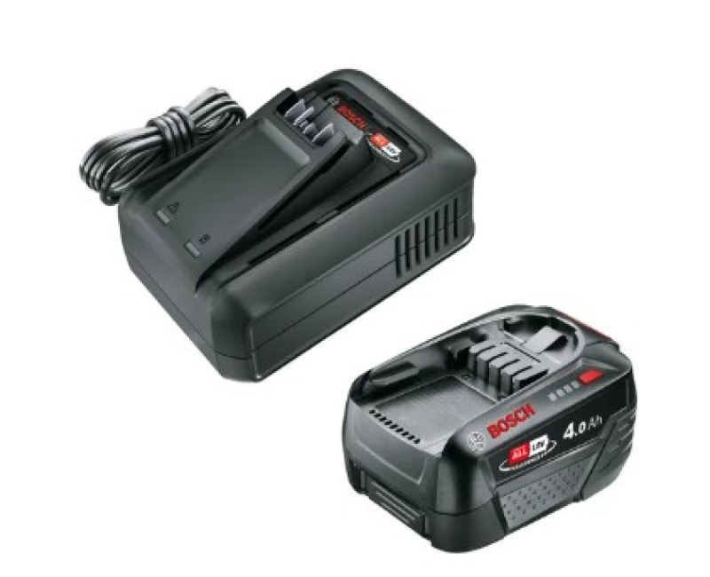 Lādētājs Gardena - 4,4 A AL 18V-44 P4A un 1 x akumulators PBA 18 V litija jonu 4,0 Ah WC 970794801
