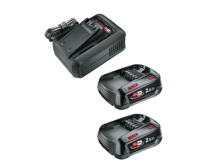 Зарядное устройство Gardena - 4,4 А AL 18V-44 P4A и 1 батарея PBA 18 В литий-ионная 2,5 Ач SoC 970794601