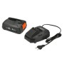 Зарядное устройство Gardena - 4A P4A AL 1830 CV и 1x батарея PBA 18V/45 18V Li-Ion 2.5 Ah 970508701