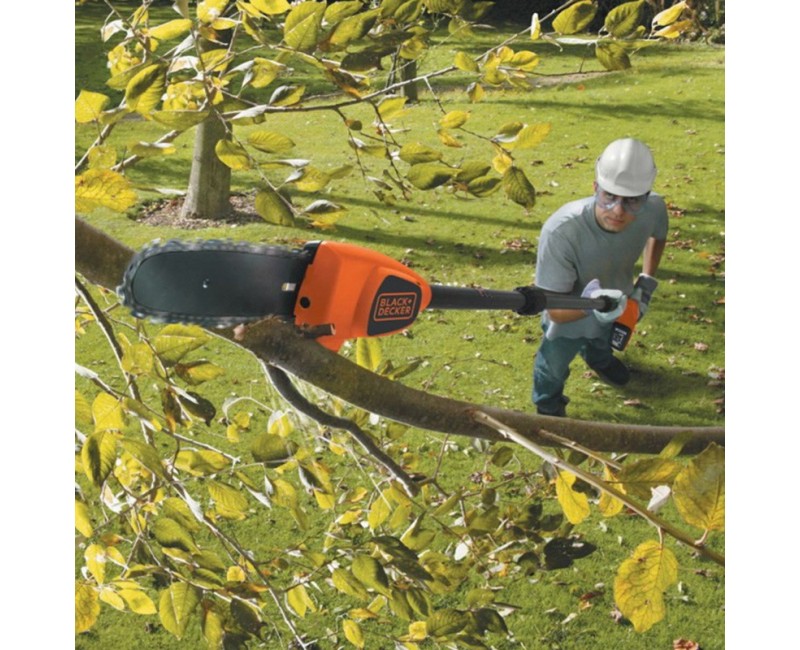 Motorzāģis BLACK+DECKER 18 V akumulatora, 1 x 2,0 Ah akumulators, lādētājs GPC1820L20-QW