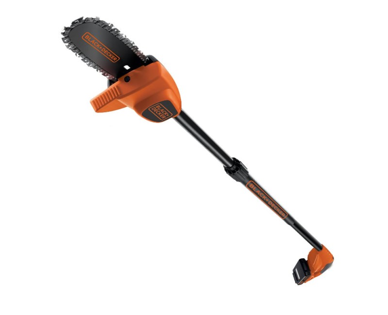 Motorzāģis BLACK+DECKER 18 V akumulatora, 1 x 2,0 Ah akumulators, lādētājs GPC1820L20-QW
