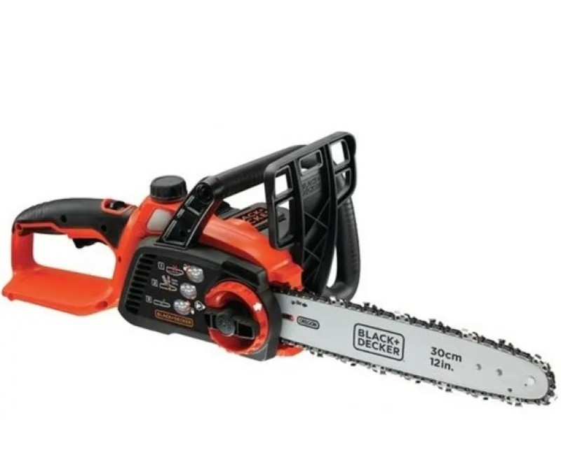 Motorzāģis BLACK+DECKER 36 V akumulatora  30 cm, 1 x 2,5 Ah akumulators, lādētājs GKC3630L25-QW
