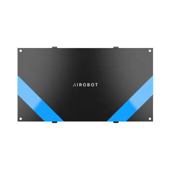 Rekuperators AIROBOT-L-PRO-ERV 250 m3/h 69L/s ar mitruma atgūšanu, (Montāža giesti / grīda) Melns