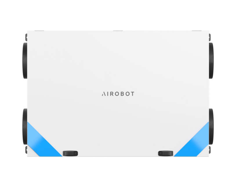 Rekuperators AIROBOT-L5-PRO-ERV 500 m3/h 139l/s ar mitruma atgūšanu, (Montāža pie giestiem)  Balts