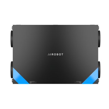 Rekuperators AIROBOT-L5-PRO-ERV 500 m3/h 139l/s ar mitruma atgūšanu, (Montāža pie giestiem)  Melns