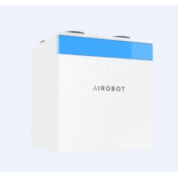 Rekuperators AIROBOT-V3-PRO-ERV 309 m3/h 86 l/s ar mitruma atgūšanu (Montāža pie sienas)  Balts