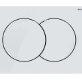 Tualetes poda komplekts Geberit Duofix rāmis ar podu Kielle Oudee Rimless, SoftClose vāku, baltu pogu Delta01