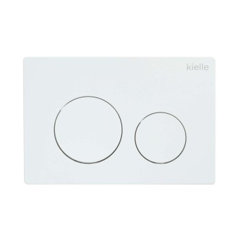 Tualetes poda komplekts Kielle Genesis Rāmis ar Klielle Gaia Rimless podu, SoftClose vāku un Gemini New I Baltu pogu 30528SS10