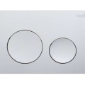 Комплект Kielle Genesis рама с унитазом Klielle Gaia Rimless, крышкой SoftClose и хромированной кнопкой Gemini New I 30528SS11