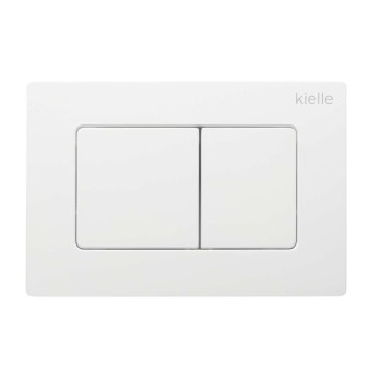 Tualetes poda komplekts Kielle Genesis Rāmis ar Klielle Gaia Rimless podu, SoftClose vāku un Gemini New III Baltu pogu 30528SS88