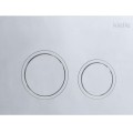 Tualetes poda komplekts Kielle Genesis Rāmis ar Klielle Oudee Rimless podu, SoftClose vāku un Gemini New II Hromētu Pogu 30528SS05