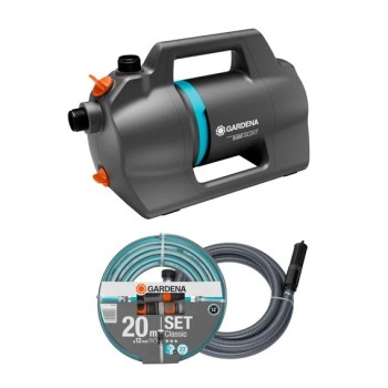 Насос водоснабжения Gardena 5000 Silent, с принадлежностями, 550 Вт, артикул 970829801