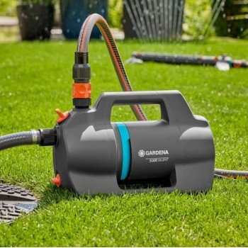 Насос водоснабжения Gardena 5000 Silent, с принадлежностями, 550 Вт, артикул 970830001