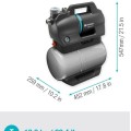 Ūdens sūknis ar hidroforu Gardena 3900 Silent, 650 W, 21L, 970646101