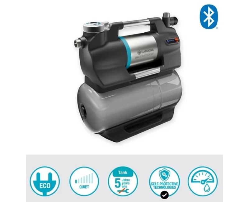 Ūdens sūknis ar hidroforu Gardena 5600 SilentComfort, Bluetooth, Powerboost, 900W, 25L 970646301