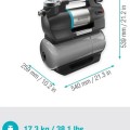 Ūdens sūknis ar hidroforu Gardena 5600 SilentComfort, Bluetooth, Powerboost, 900W, 25L 970646301