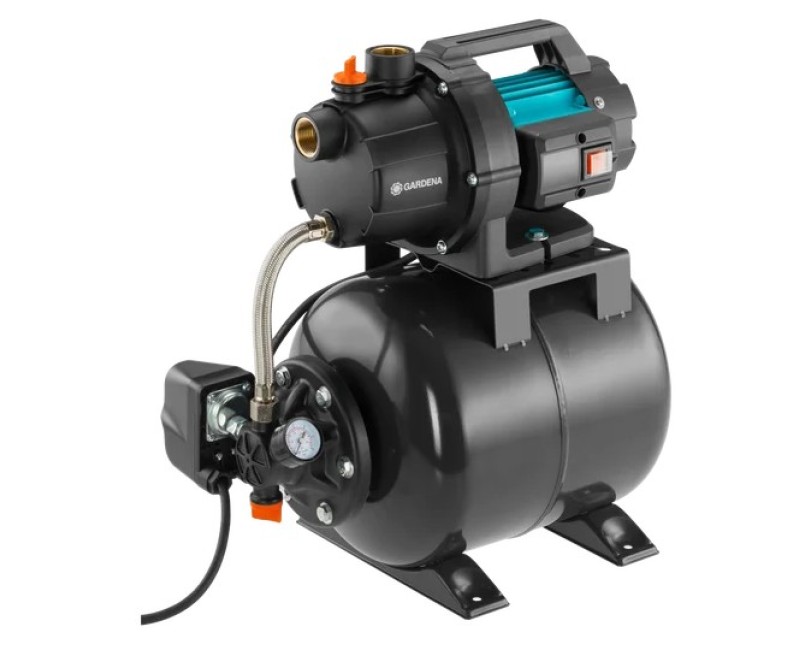 Ūdens sūknis ar hidroforu Gardena Basic 3000/4, 600 W, 19L 970443201