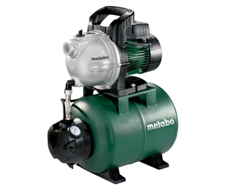 Ūdens sūknis ar hidroforu Metabo 1100W, 24L 600971000
