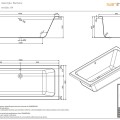 Ванна Sanindusa Plan 180x80см Белая
