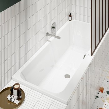 Vanna  Villeroy & Boch vanna Oberon Duo,  Quaryl® 1900x900 mm, ar kājām, balta
