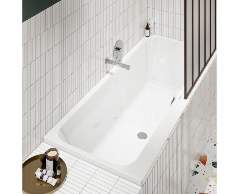 Vanna  Villeroy & Boch vanna Oberon Duo,  Quaryl® 1900x900 mm, ar kājām, balta
