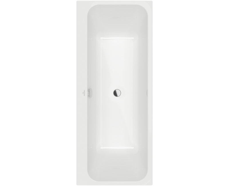 Vanna  Villeroy & Boch vanna Oberon Duo,  Quaryl® 1900x900 mm, ar kājām, balta