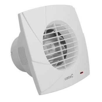 Вентилятор Sapho CB-100 PLUS T радиальный с таймером, 25 Вт, 100 мм, белый.