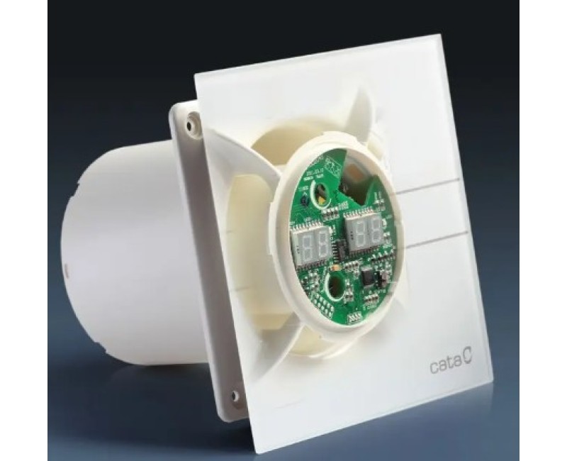 Ventiliatorius Sapho Cata E Aksiolinis E-100 GBTH su automatinio valdymo sistema, juodas 00900602