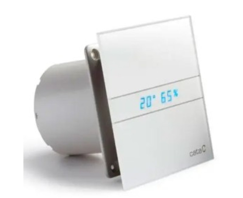 Ventilators Sapho Cata E aksiālais ar automātisko vadību E-120 GTH, 6 W/11 W, 120 mm, balts 00901200