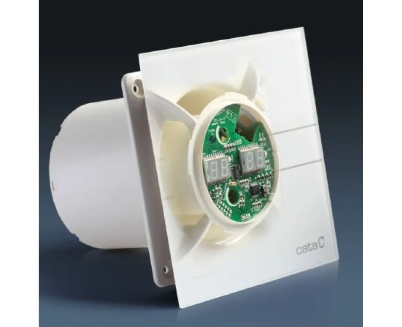 Ventilators Sapho Cata E  aksiālais  ar automātisko vadību E-150 GTH, 21W, 150 mm, balts 00902200