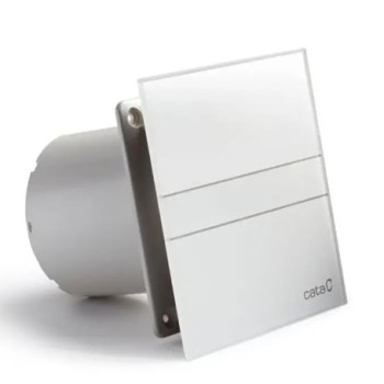 Ventilators Sapho Cata E aksiālais ar taimeri E-120 GT, 15 W, 120 mm, balts 00901100