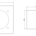 Ventilators Sapho EIRA aksiālais, 15 W, 100 mm, balts EI101
