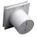 Ventiliatorius Sapho EIRA ašinis su laikmačiu, 15 W, 100 mm, baltas EI102
