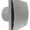 Ventilators Sapho SILENTIS UC TH 10 aksiālais ar automātiku, 8 W, 100 mm, sudraba 01221200