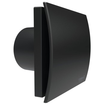 Ventilators Sapho SILENTIS UCT 10 ar taimeri, 8W, 100mm, melns 01222100
