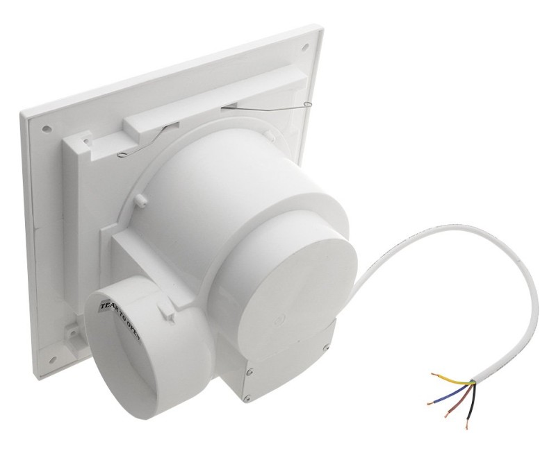 Ventilators Sapho TECTO aksiālais, 20 W,  100 mm, balts TC201
