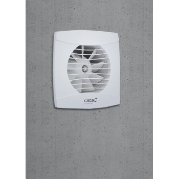 Ventilators Sapho UC-10 TH, automātisks, 8 W, 100 mm, balts 01200200