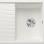 Virtuves Izlietne BLANCO ELON 45 S PDUR White InFino O.AF SILGRANIT™, PuraDur™, Balta 524828